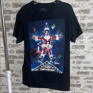 National Lampoon Christmas Vacation Black T-Shirt